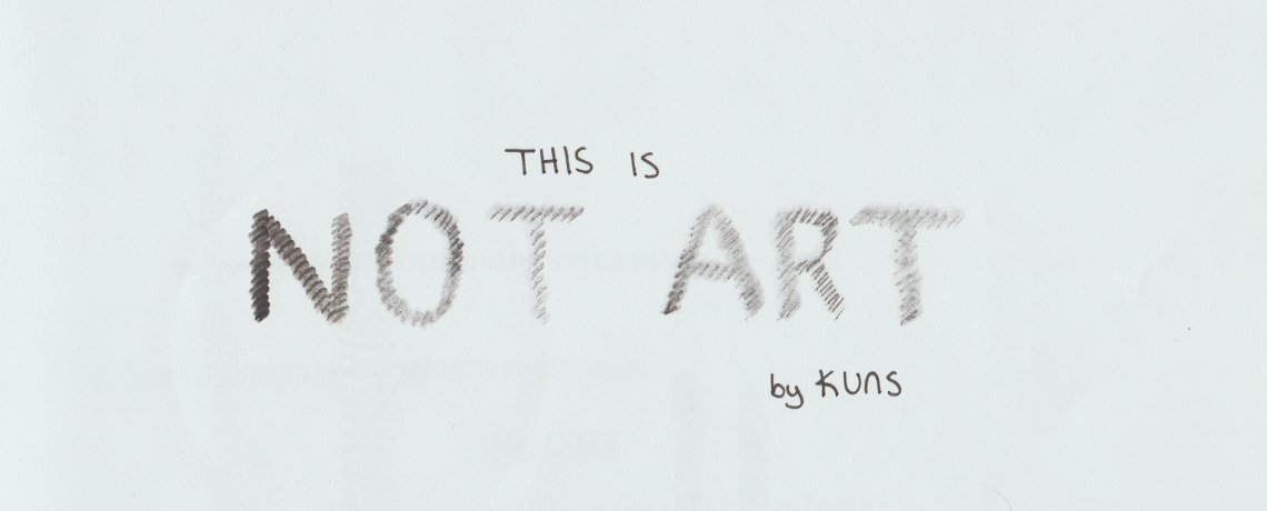 this is not art banner